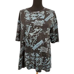 Fundacion Charles Darwin Galapagos‎ Ecuador Single Stitch Tee Shirt XL